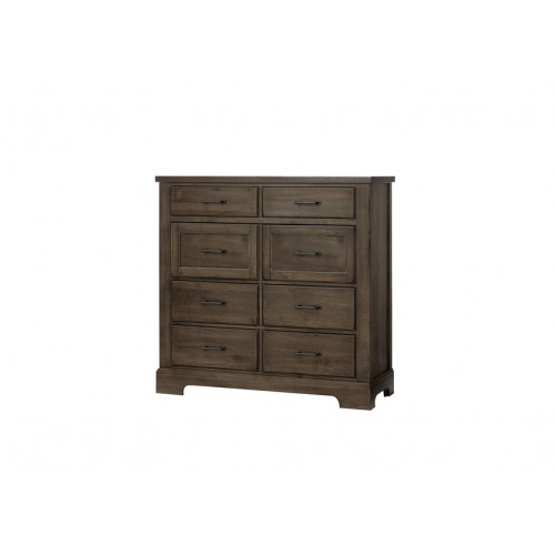 Cool Rustic Linen - Chest 8 Drawers